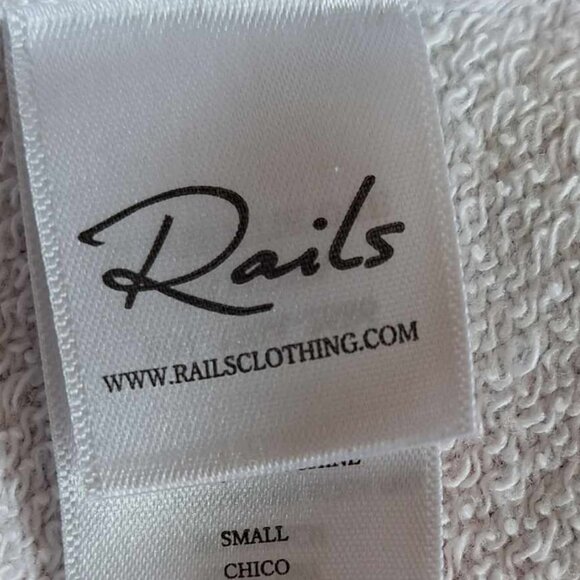 Rails by Revolve Ramona Sunset Tie-dye Cropped Pullover Sweatshirt Size Small - Picture 8 of 9